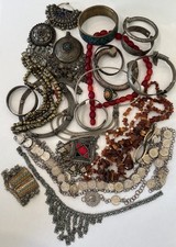 Lot Vintage Tribal Jewelry