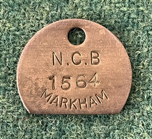 Ncb markham colliery pit brass - markham,