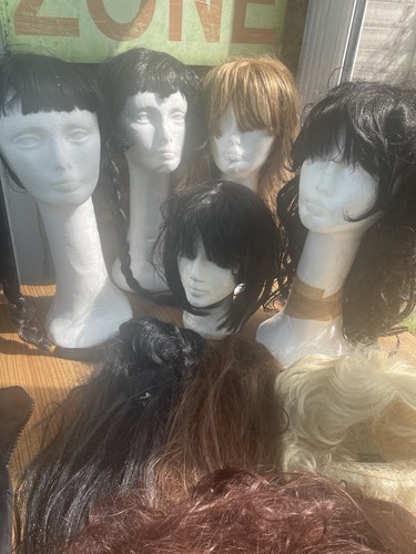 Wigs job lot acrylic hair - wigs,