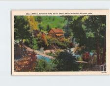 Postcard Typical Mountain Home