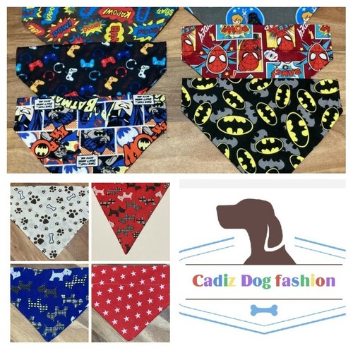 Handmade dog bandana - dog,