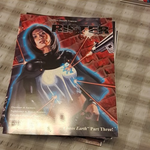 Palladium books rpg rifter - palladium,