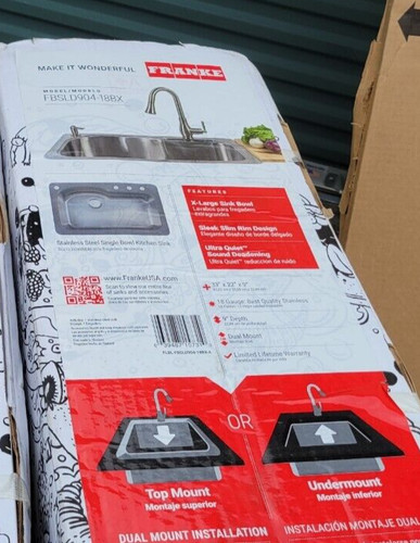 Franke kinetic 33x22in - kinetic,