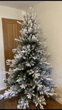 Premier 7ft Flocked Christmas Tree