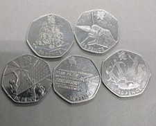 OLYMPIC JOBLOT X 5 50p coins