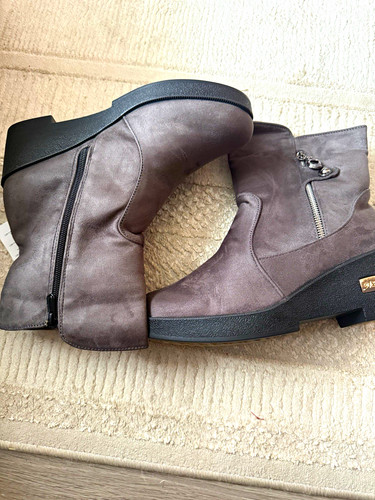 Rieker women brown suede - brown,