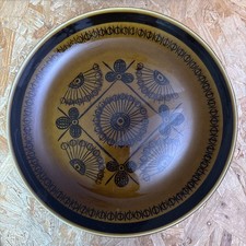 Vintage MCM Stavangerflint Norway Sera Charger Plate Platter - Inger Waage 34cm
