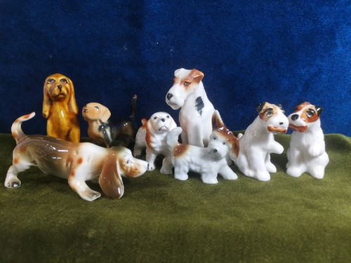 Collection vintage dog - of,