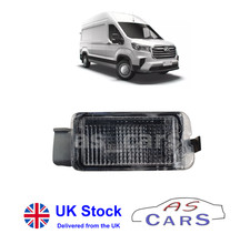 Maxus rear number plate - rear,