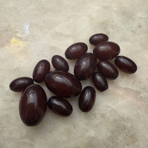 Original cherry amber bakelite - cherry,