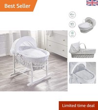 Elegant White Dimple Wicker