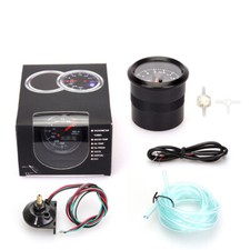 2" 52mm Digital & Pointer 7 Color Car Turbo Boost Meter Psi Pressure Gauge