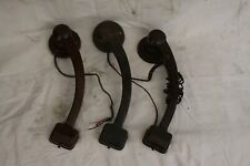 X 3 VINTAGE BAKELITE BTH