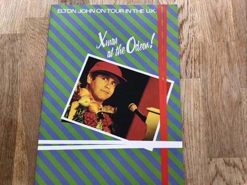 Elton john tour programme - john, and
