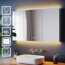 Large Bathroom Mirror Cabinet