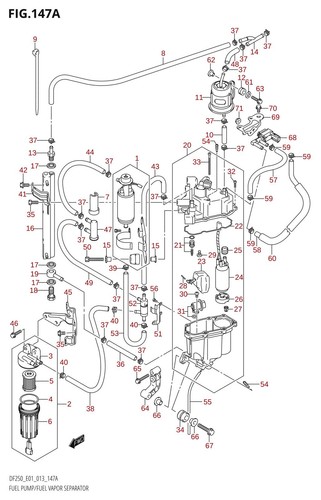 Suzuki genuine filter fuel - suzuki,
