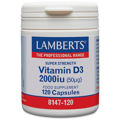 Lamberts vitamin 2000iu 120 - lamberts,