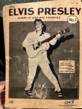 ELVIS PRESLEY AUTOGRAPHED 1955