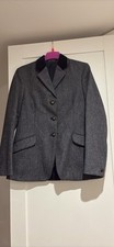 Pytchley Child's/Junior Riding/Hunt/Show Navy Tweed Jacket Sz 30 Excellent Cond.