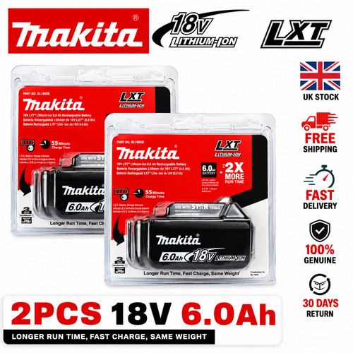 Makita bl1860b 18v - 6.0ah, lxt