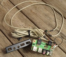 Front Panel Audio USB 2.0 Firewire 1394 Cable Connectors with mounting box