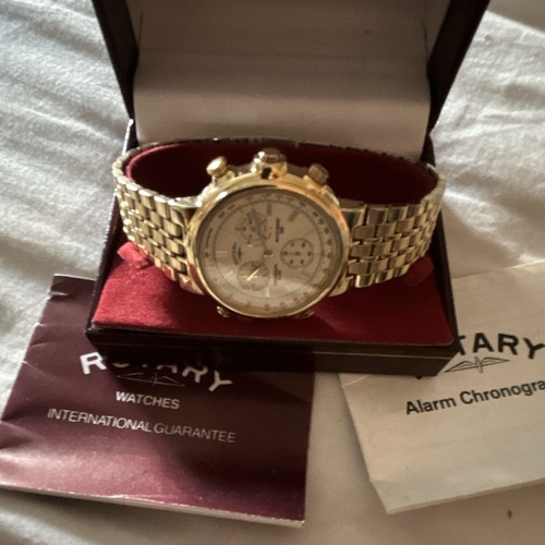 Rotary alarm chronograph - alarm,