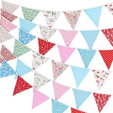 Fabric Bunting 36 flags