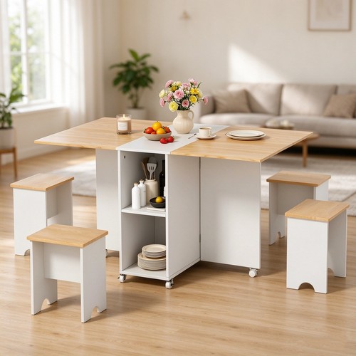 Dining table and chairs set - dining,