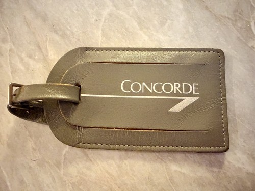 Concorde leather luggage - leather, bag