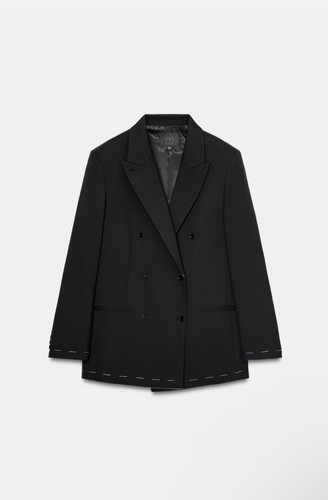 Zara double breasted - zara,