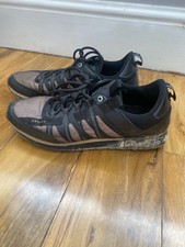 Cruyff Fearia Taupe Trainers Men's Size UK 10 Black Comfort Low Top Lace Up