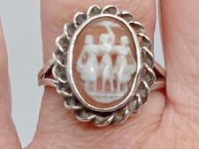 Signed 925 Silver and Shell