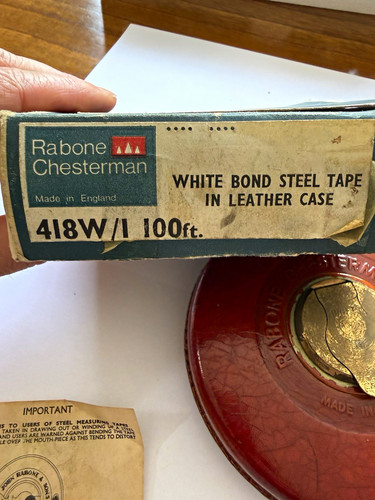 Rabone chesterman 100ft white - rabone,