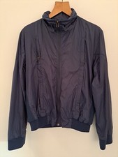 Dexter Wong x Joy Nylon Zip Up Blouson Jacket M Blue Windbreaker Streetwear 90's
