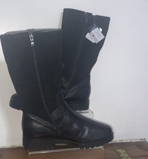 caprice boots leather and wool boots eu 39H Uk 6