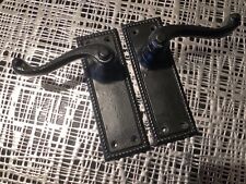 Pair Of Traditional Black Door Handles