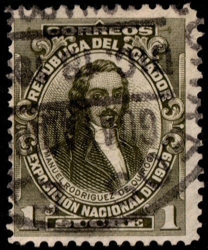 Ecuador 1909 manuel - ✔️,