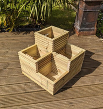 Large Corner Decking 3 Tier