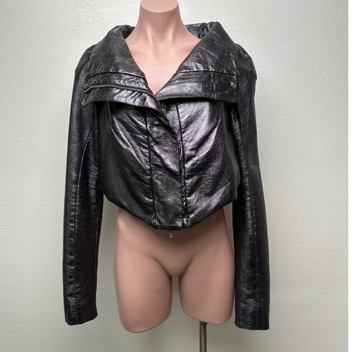 Gareth pugh gunmetal - gunmetal, calf