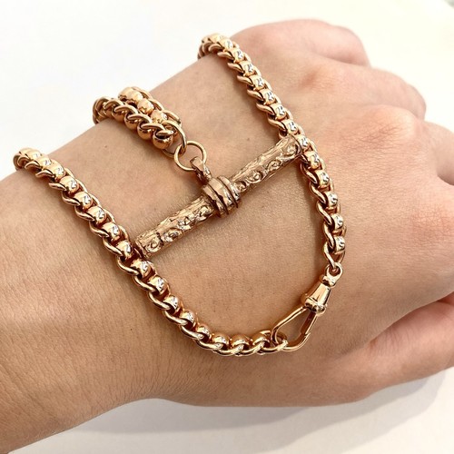 Rollerball chain bar 9ct - rollerball,
