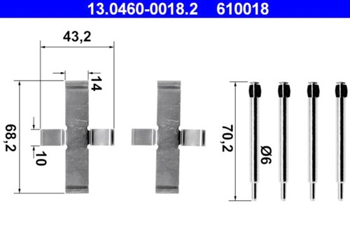 Ate disc brake - ate,