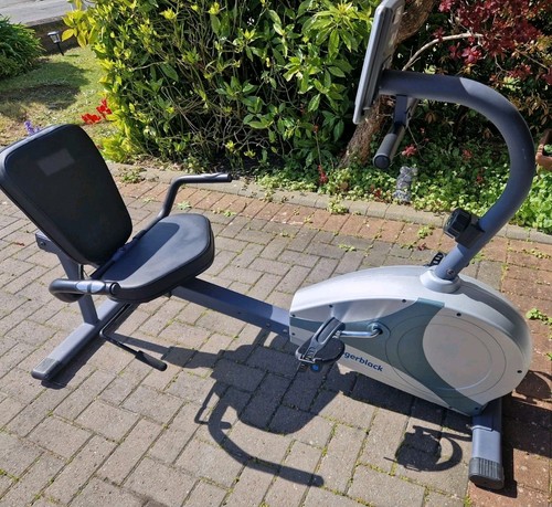 Recumbant exercise bike - exercise,