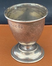 925 Sterling Silver Egg Cruet