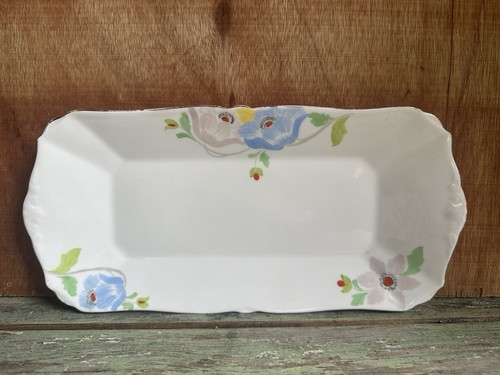 Vintage art deco hand painted - hand,