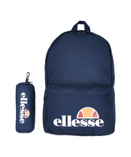 Ellesse Backpack Unisex Back to School Rolby Backpack Bag Set Navy