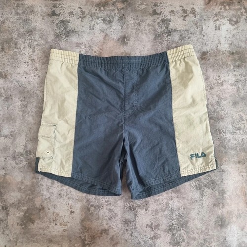 Vintage fila men grey blue - vintage,