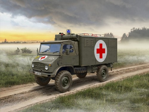 Icm unimog 404 german - 1:35, s