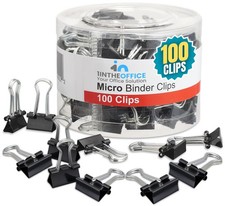 Micro Binder Clips, Clamps