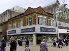 Photo 6x4 Beaverbrooks in Blackpool Beaverbrooks is on the corner of Chur c2021