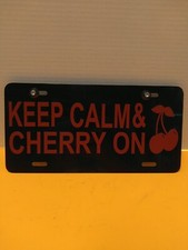 aluminum license plate keep